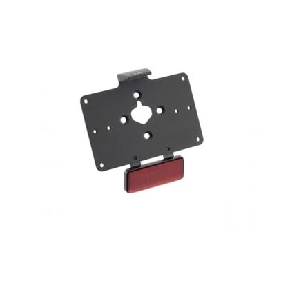 Support de plaque Rizoma 100x162 mm - Noir