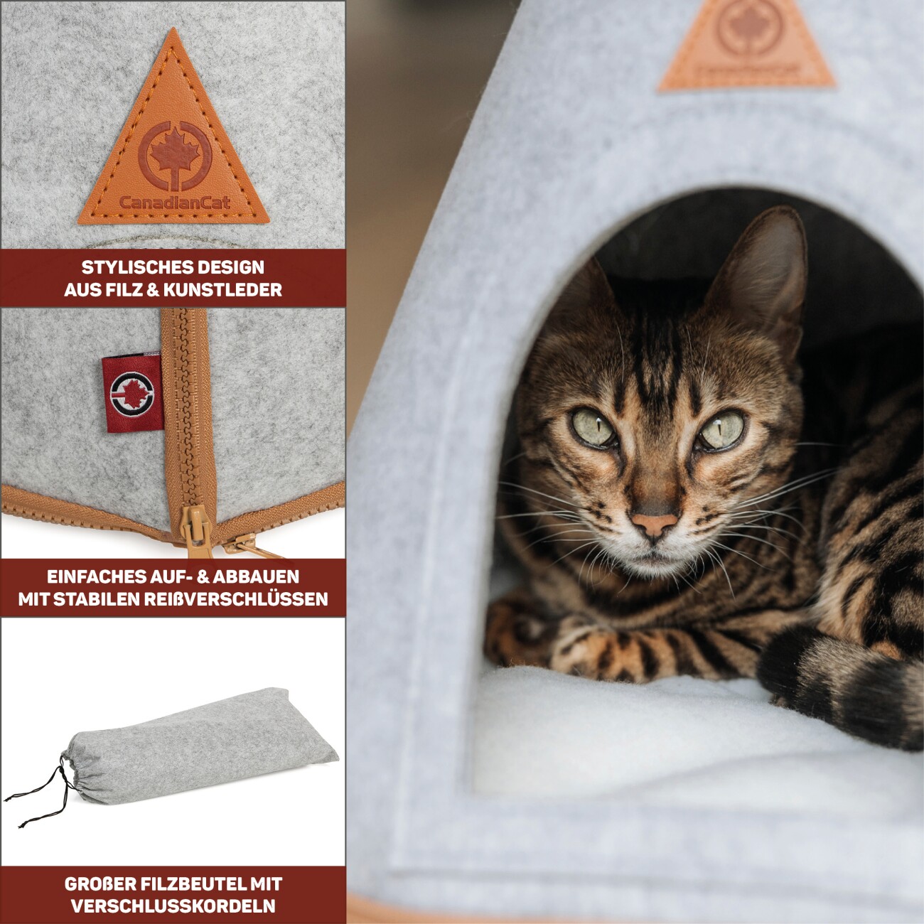 Canadian Cat Company Katzenzelt Cone