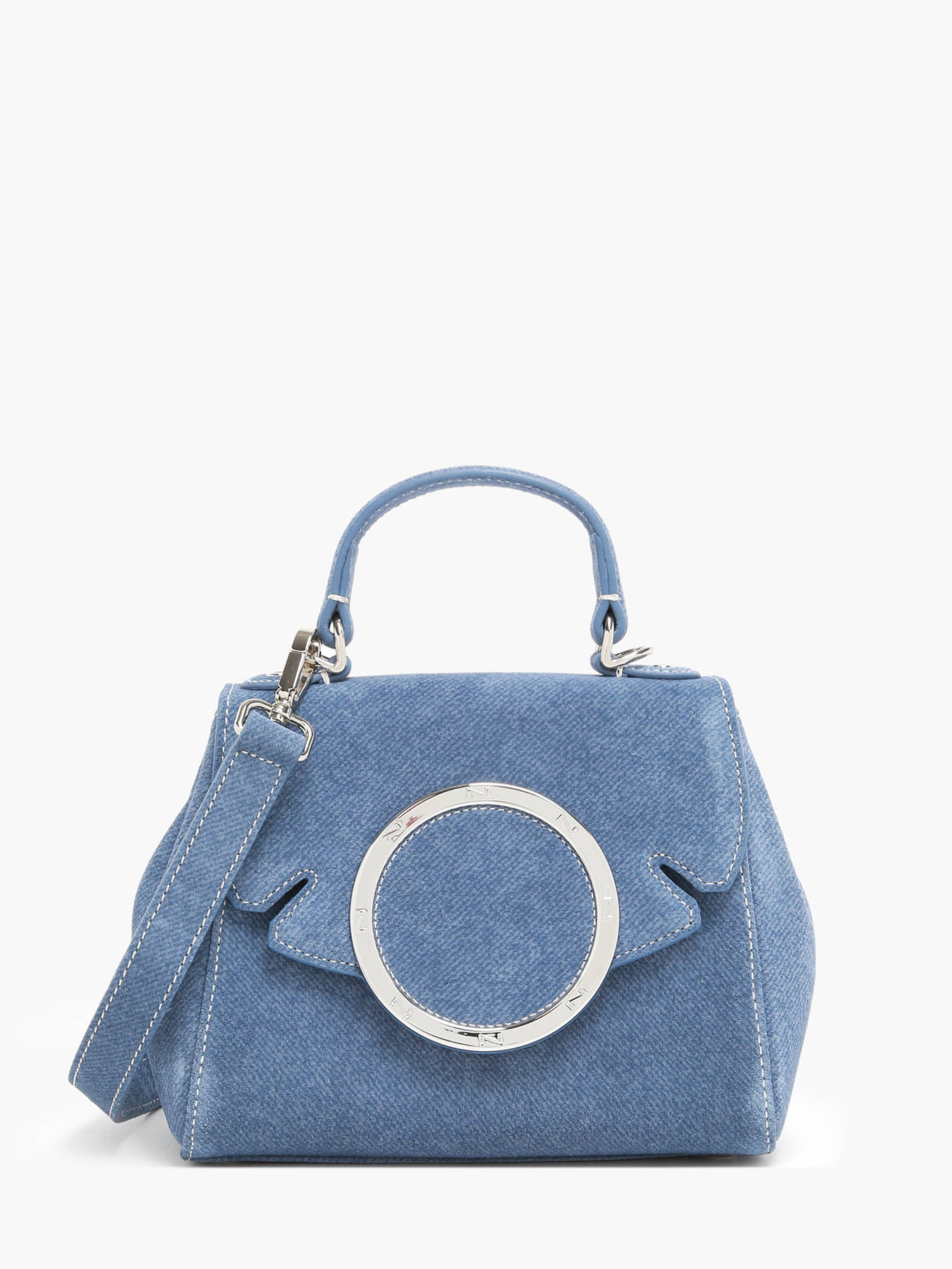 Sac port main Yumi Denim NATHAN BAUME