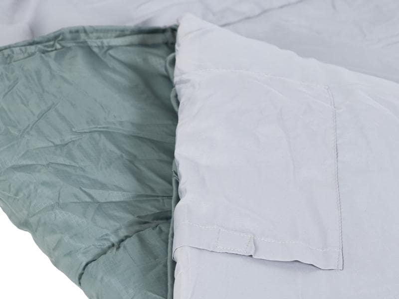 KOOR Schlafsack Baaba 950 Grau 80 x 220 cm Warmer und bequemer Mumienschlafsack