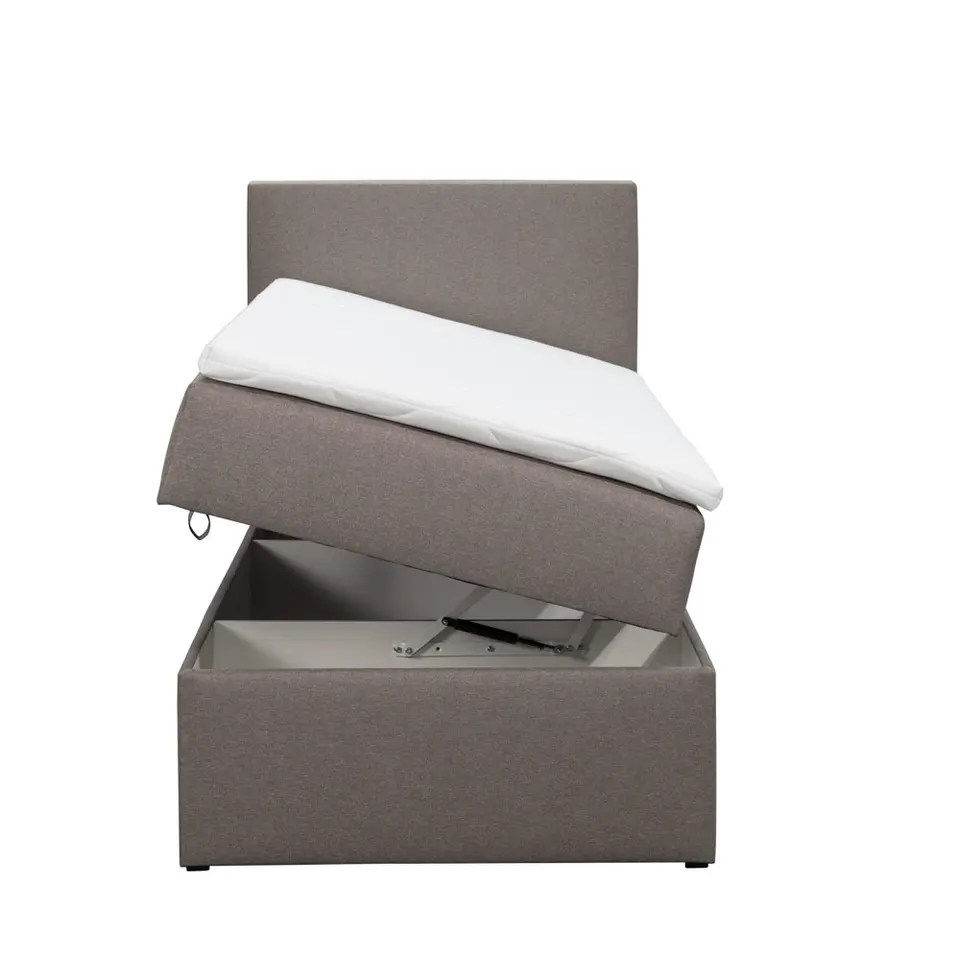 Boxcombinatie met opbergruimte Orebro 4-delig - taupe - 90x200 cm