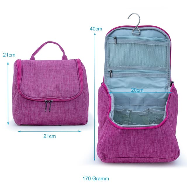 Kosmetiktaske Makeup-taske Toilettaske Make Up (pink)