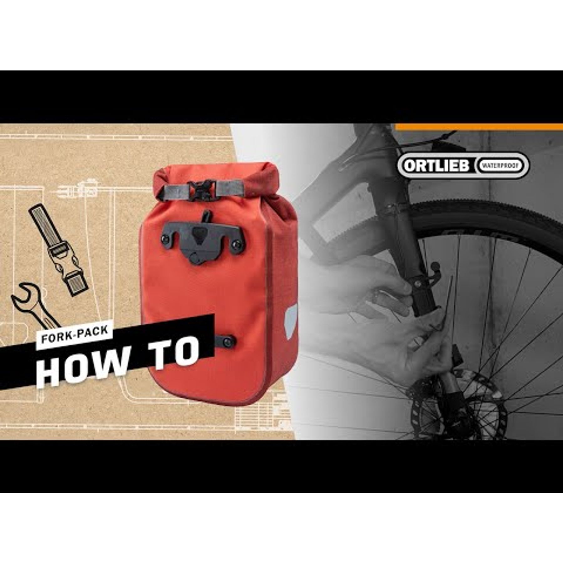 Ortlieb Fork-Pack Frametas