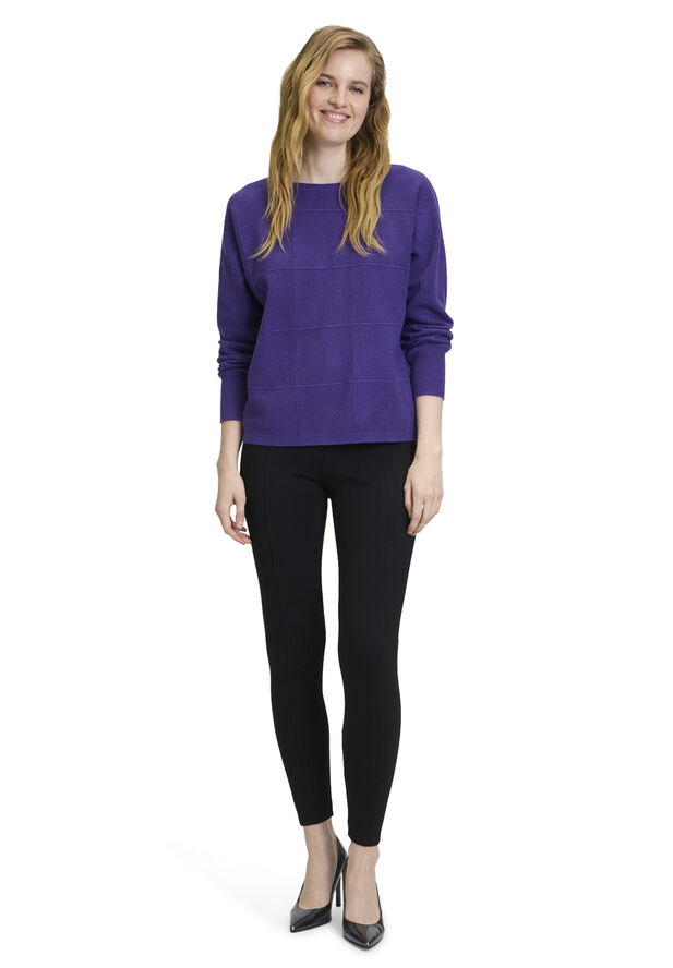 Betty Barclay Strickpullover Ku Blue violet