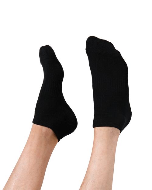 5 paires de socquettes homme sport noir