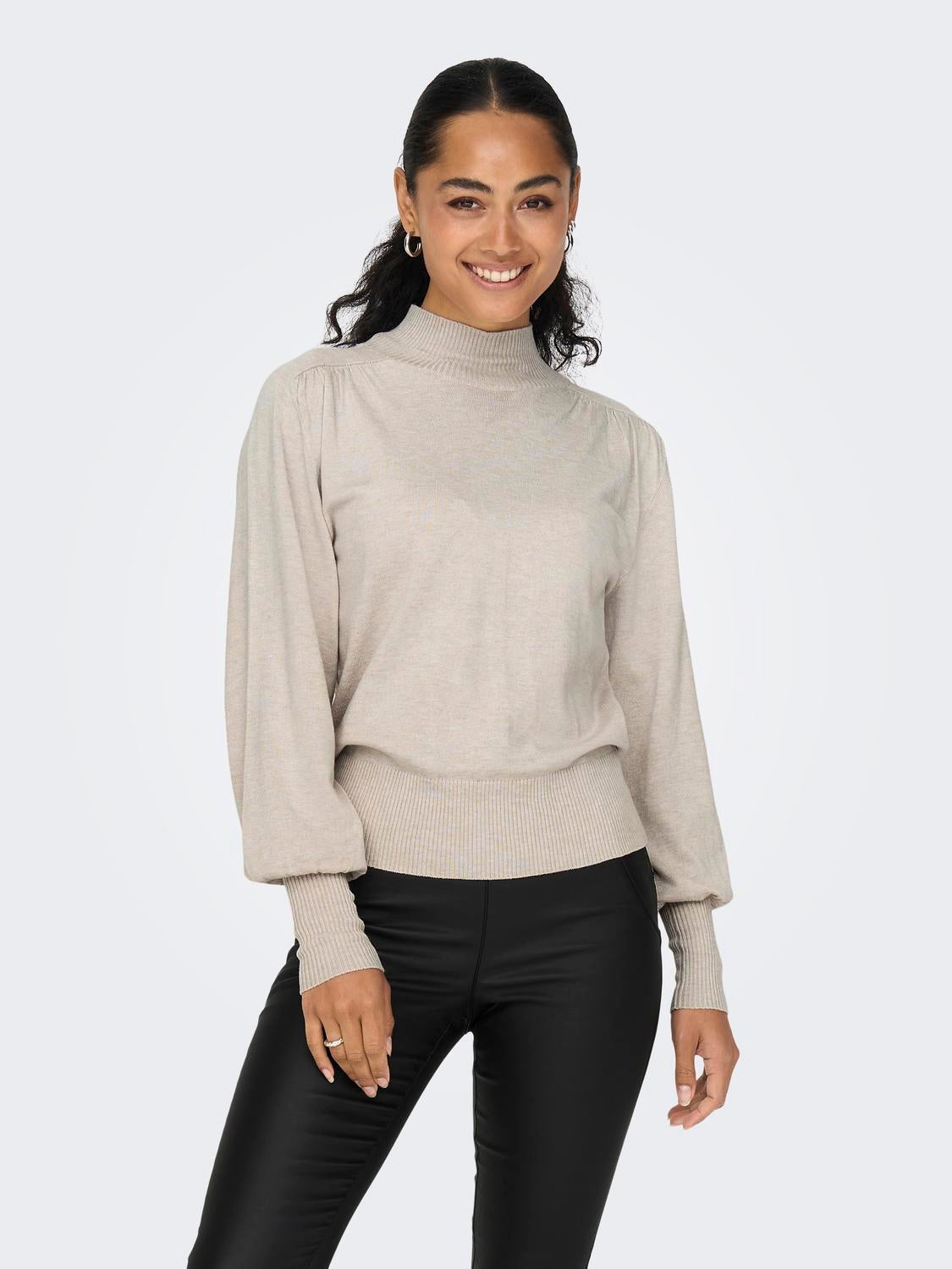 ONLJULIA Strickpullover Pumice Stone
