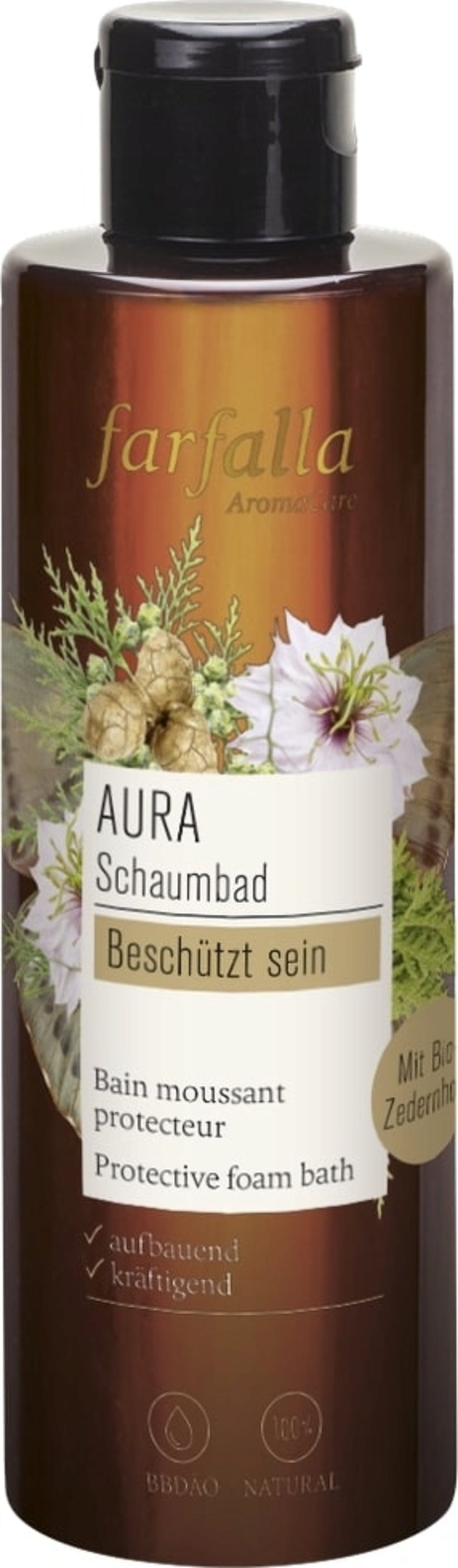farfalla  Schützendes Schaumbad Aura, 200 ml