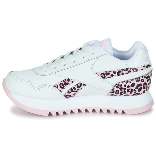 Reebok Classic - REEBOK ROYAL CLJOG - Blanc / Léopard