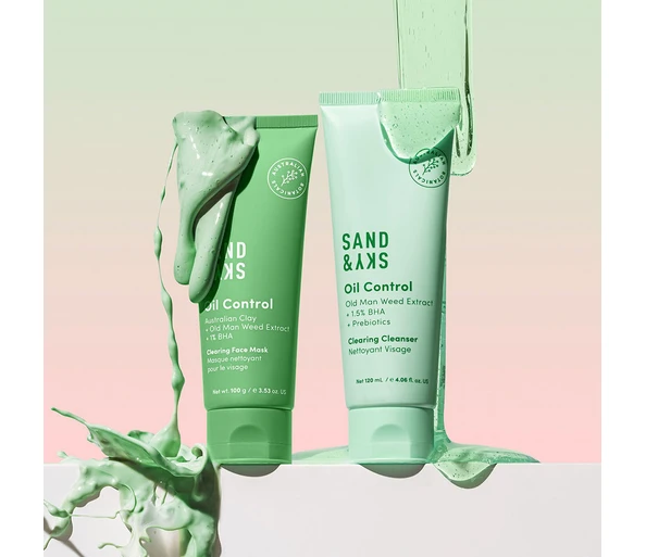 SAND & SKY Oil Control Clearing Face Mask