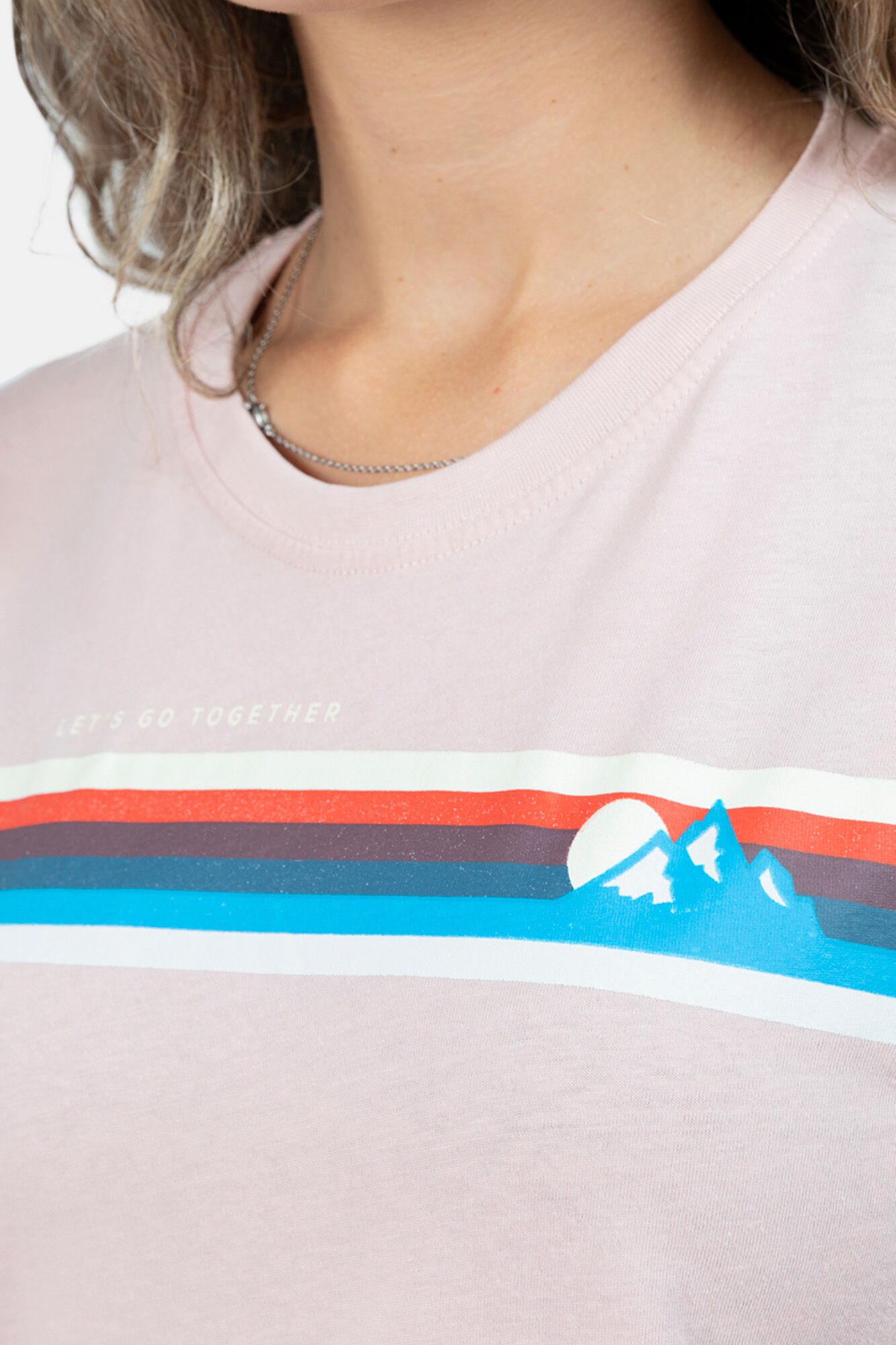Camiseta de manga curta Abella em algodão
