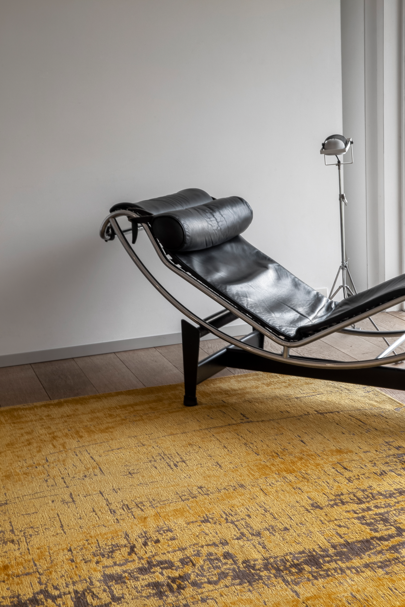 Ecorugs vloerkleed Griff geel 80x150 cm