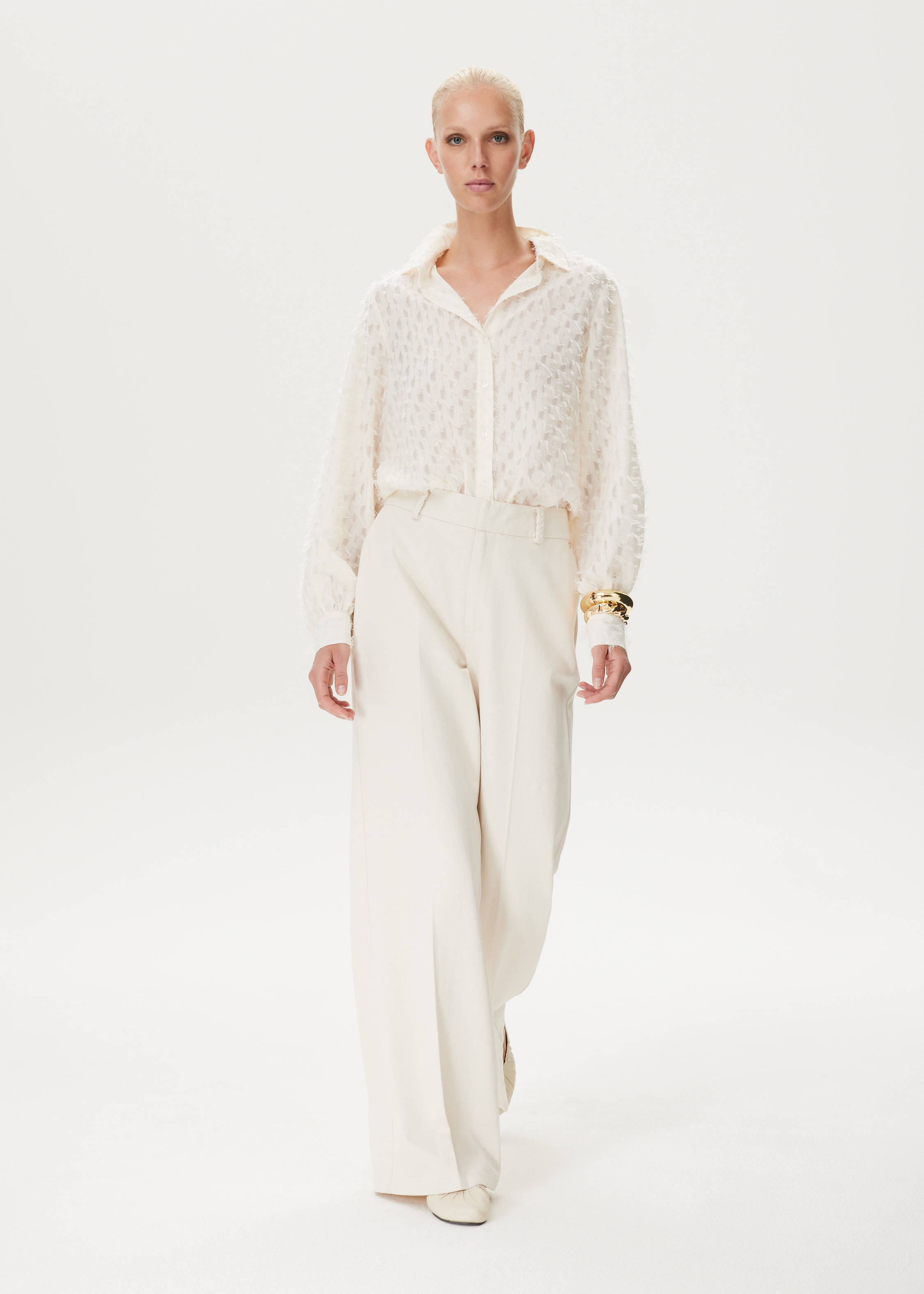 Blouse met franjes