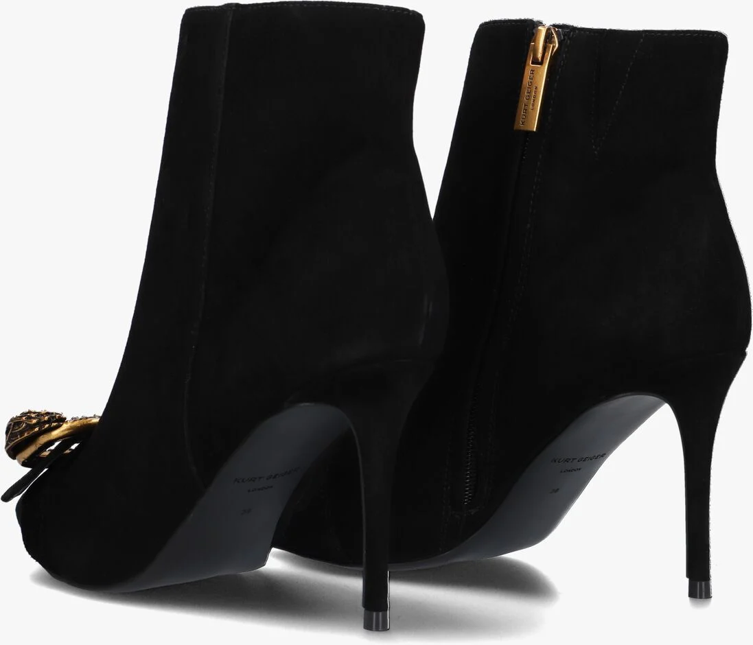 KURT GEIGER LONDON zwarte kurt geiger london enkellaarsjes mayfair ankle boot