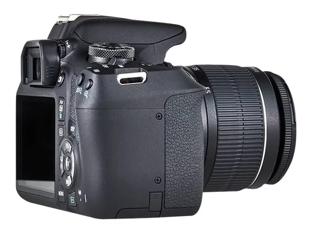 Canon EOS 2000D - Digitalkamera - SLR - 24.1 MP - APS-C - 1080p / 30 fps - 3x optisk zoom EF-S 18-55 mm III og EF 75-300 mm III objektiver - Wi-Fi, NFC