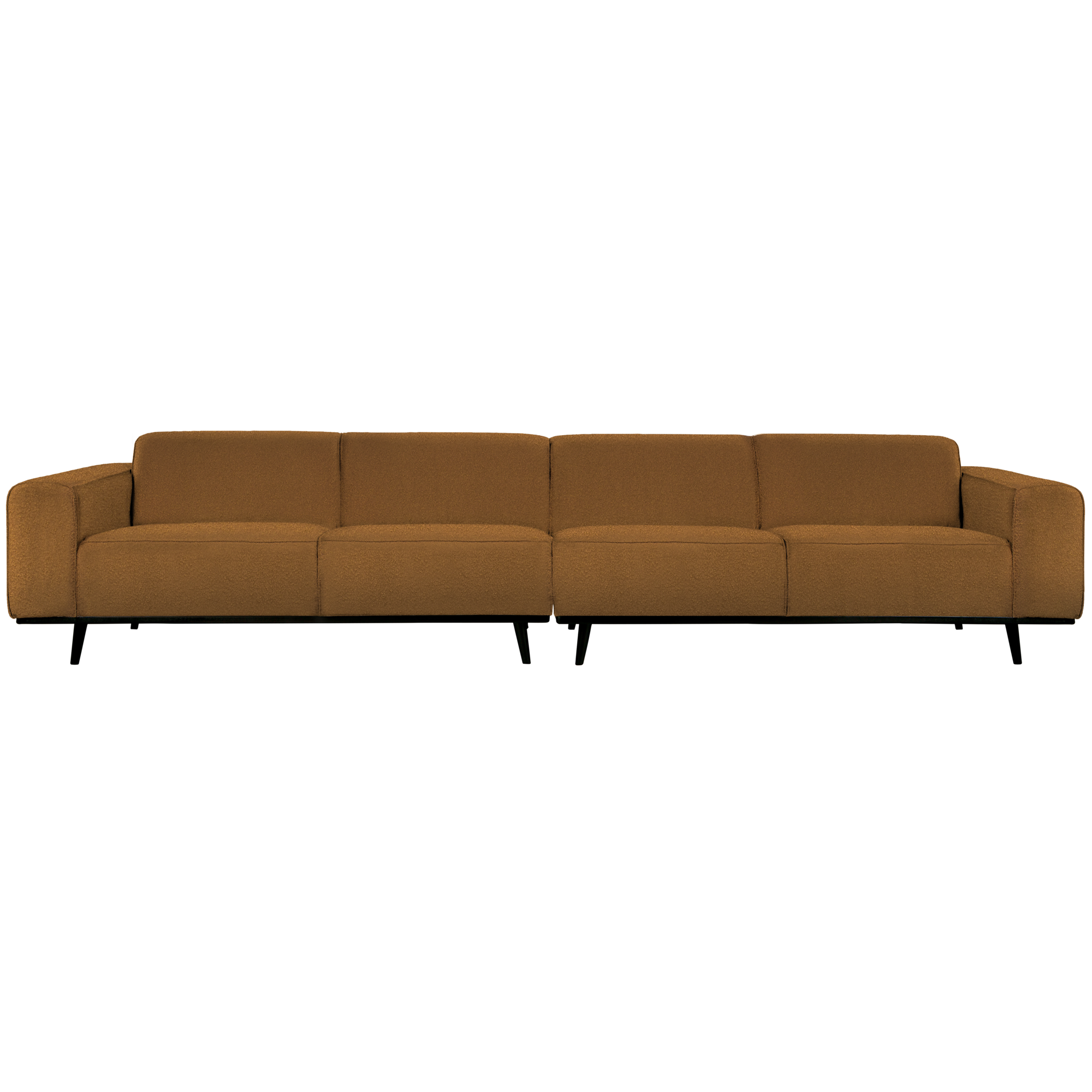 4-zits bank Statement XL Statement XL 4-Zits Bank - 372 cm - Bouclé - Butter