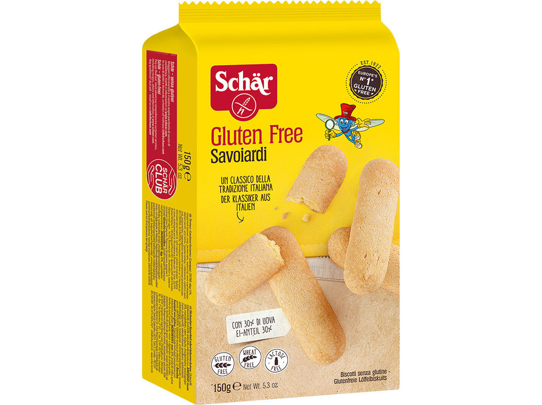 BISCOITOS SCHAR SAVOIARDI SEM GLÚTEN 200G