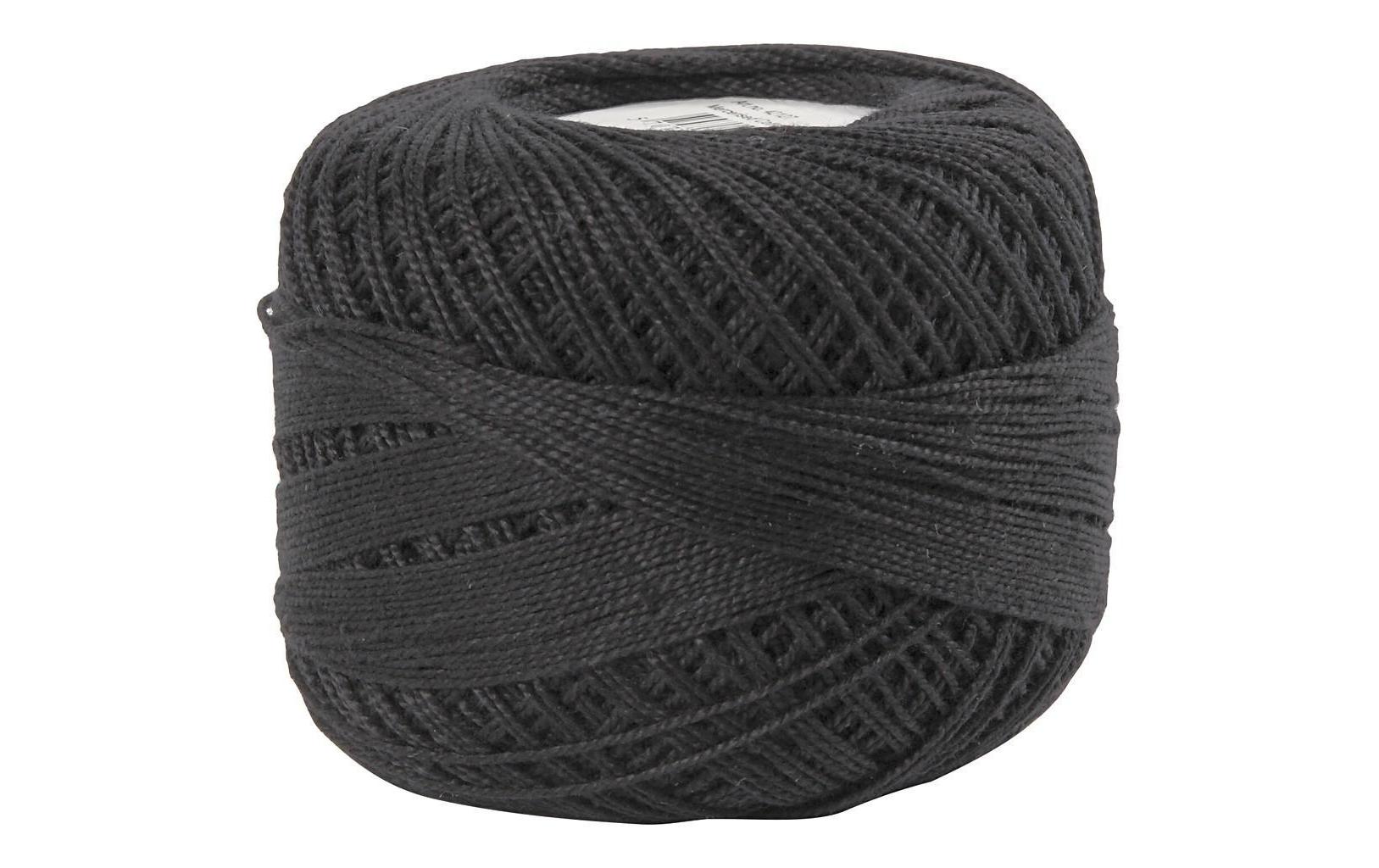 Näh- und Stickgarn Schwarz, 20 gStickgarn, Schwarz