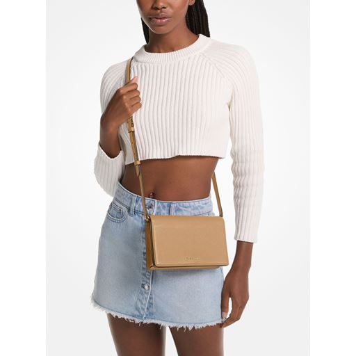 Michael Kors Jet Set Medium Crossbody, Camel