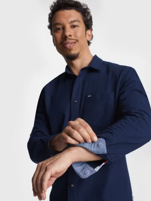 Camisa de flanela com ajuste regular adaptável