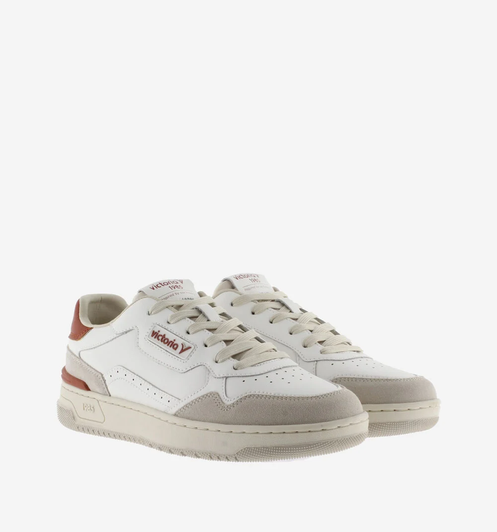 C80 - CLASSIC COLORS UNISEX Baskets rétro couleur unisexes ROJO