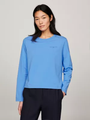 Camiseta de manga comprida com o logotipo exclusivo da coleção de 1985
