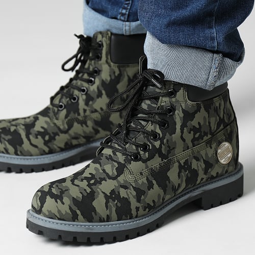 Boots 940 Vert Kaki Camouflage