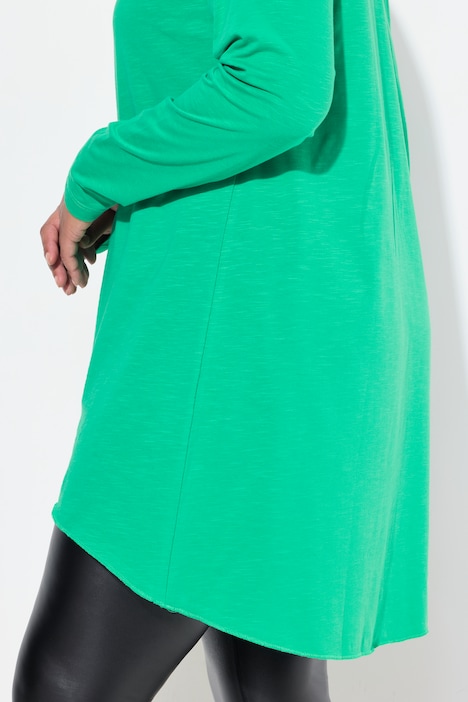 Longshirt, bequeme Passform, Rundhals, Langarm