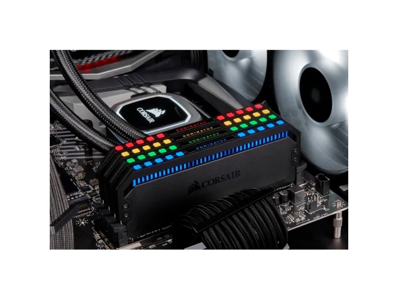 [OUTLET] - CORSAIR Dominator Platinum RGB - DDR4 - sæt - 32 GB: 4 x 8 GB - DIMM 288-PIN - 3200 MHz / PC4-25600 - CL16 - 1.35 V - ikke bufferet - ikke-ECC - sort