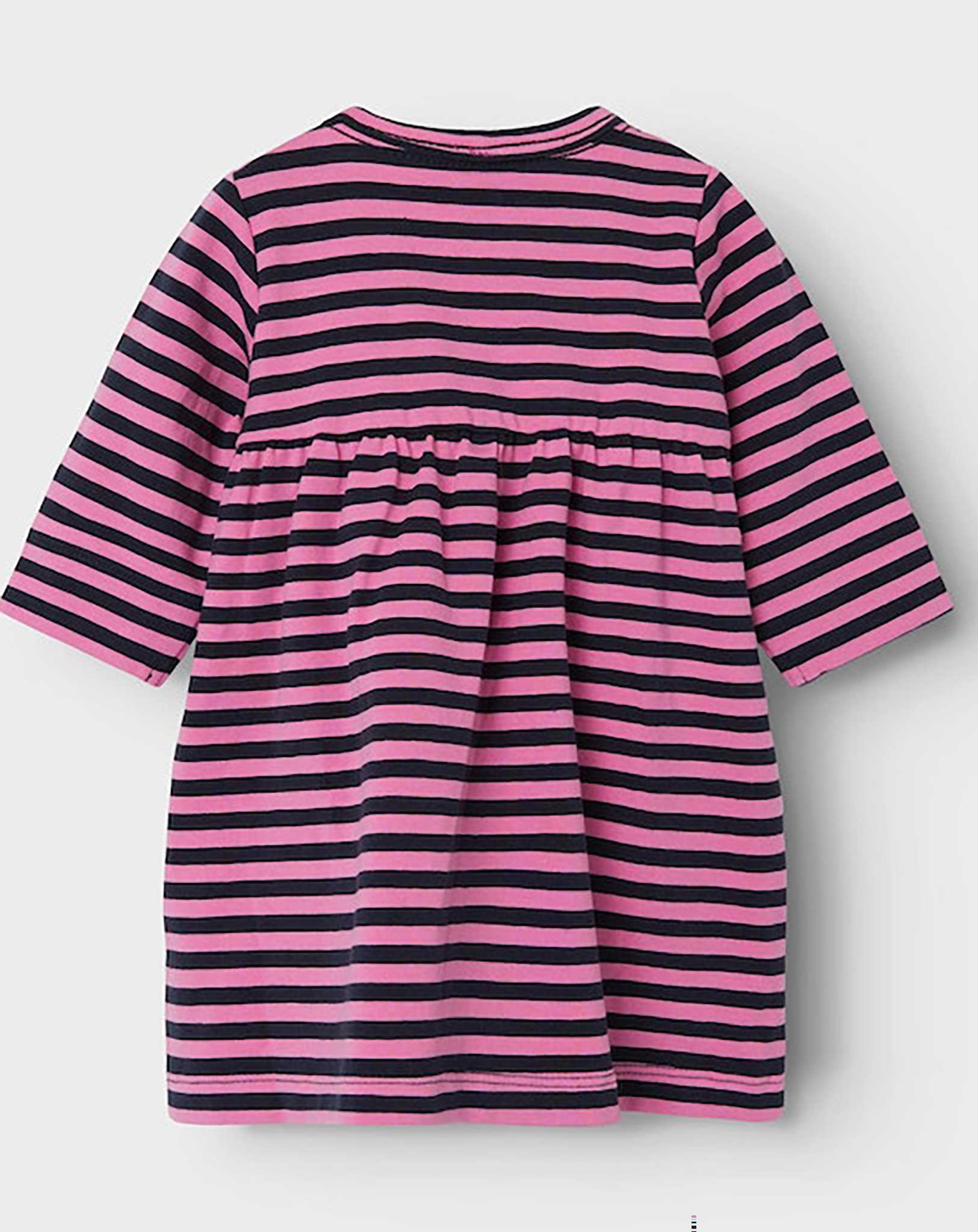 Langarmkleid NBFTUNNA STRIPES in wild orchid