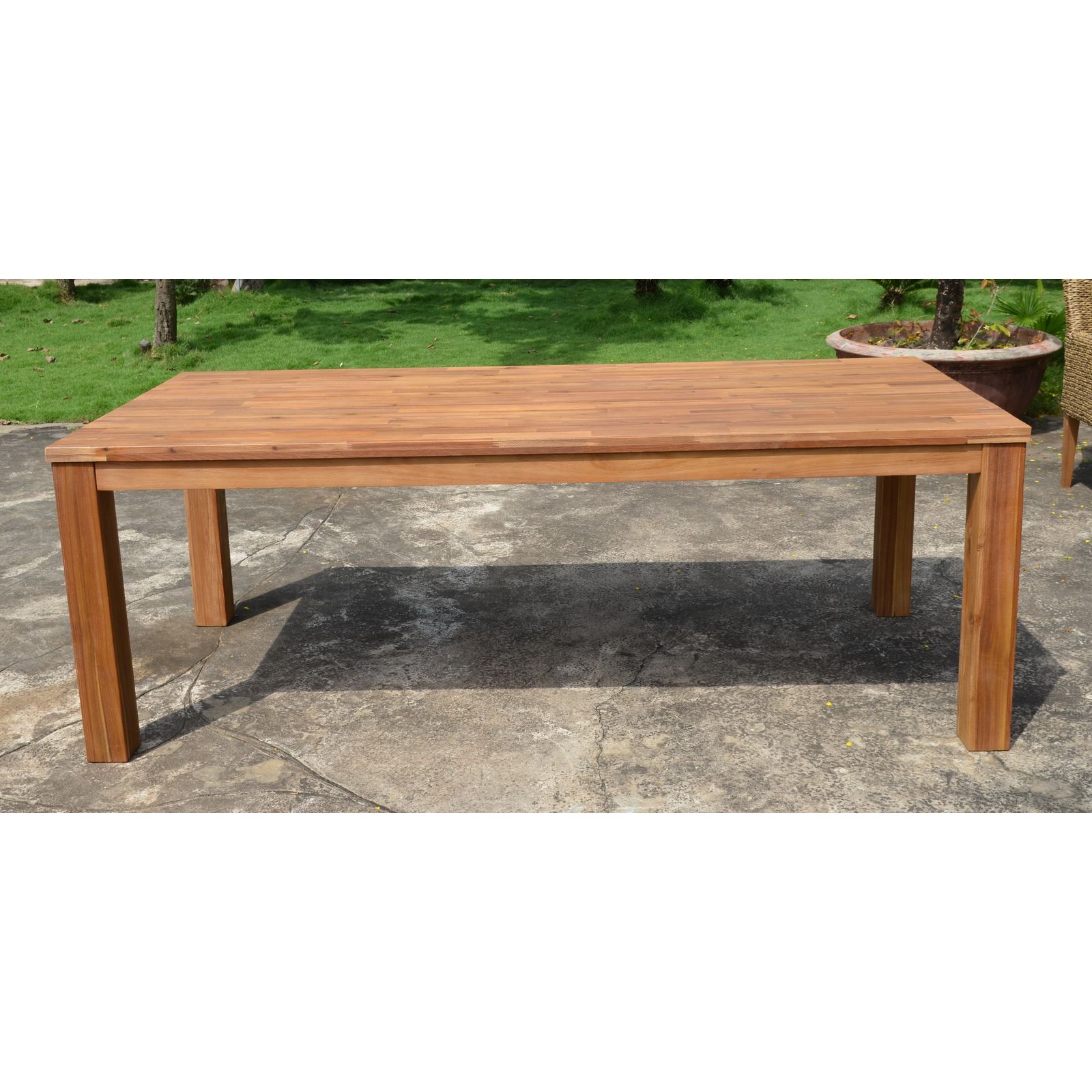Tisch PALA - Akazie Massivholz - 220x100 cm