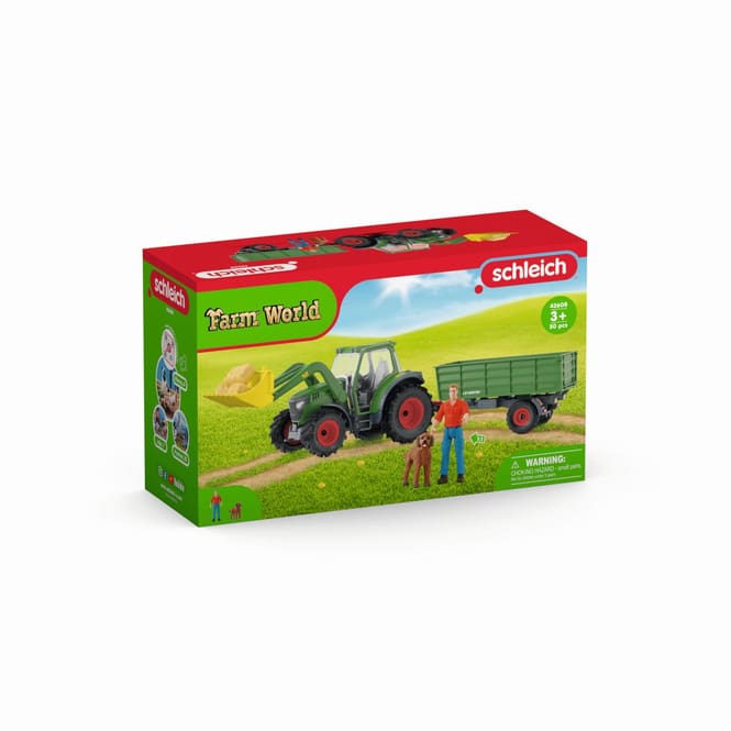 FARM WORLD - Traktor mit Anhänger