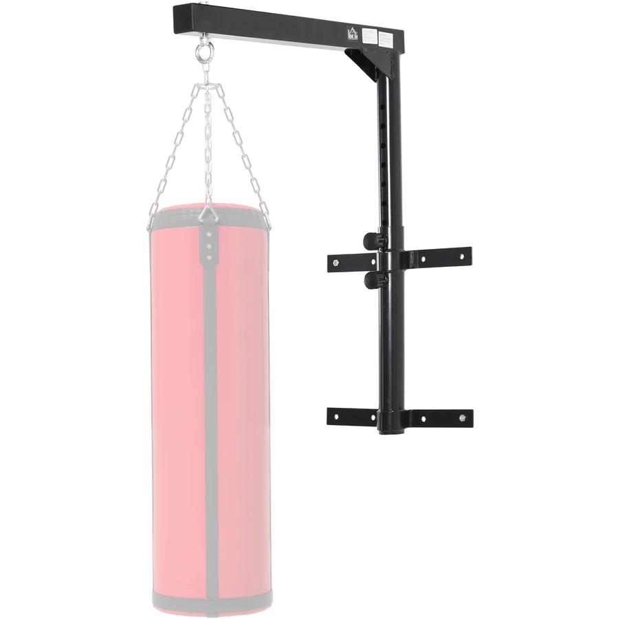 HOMCOM Boxsack Halterung bis 100 kg belastbar schwarz