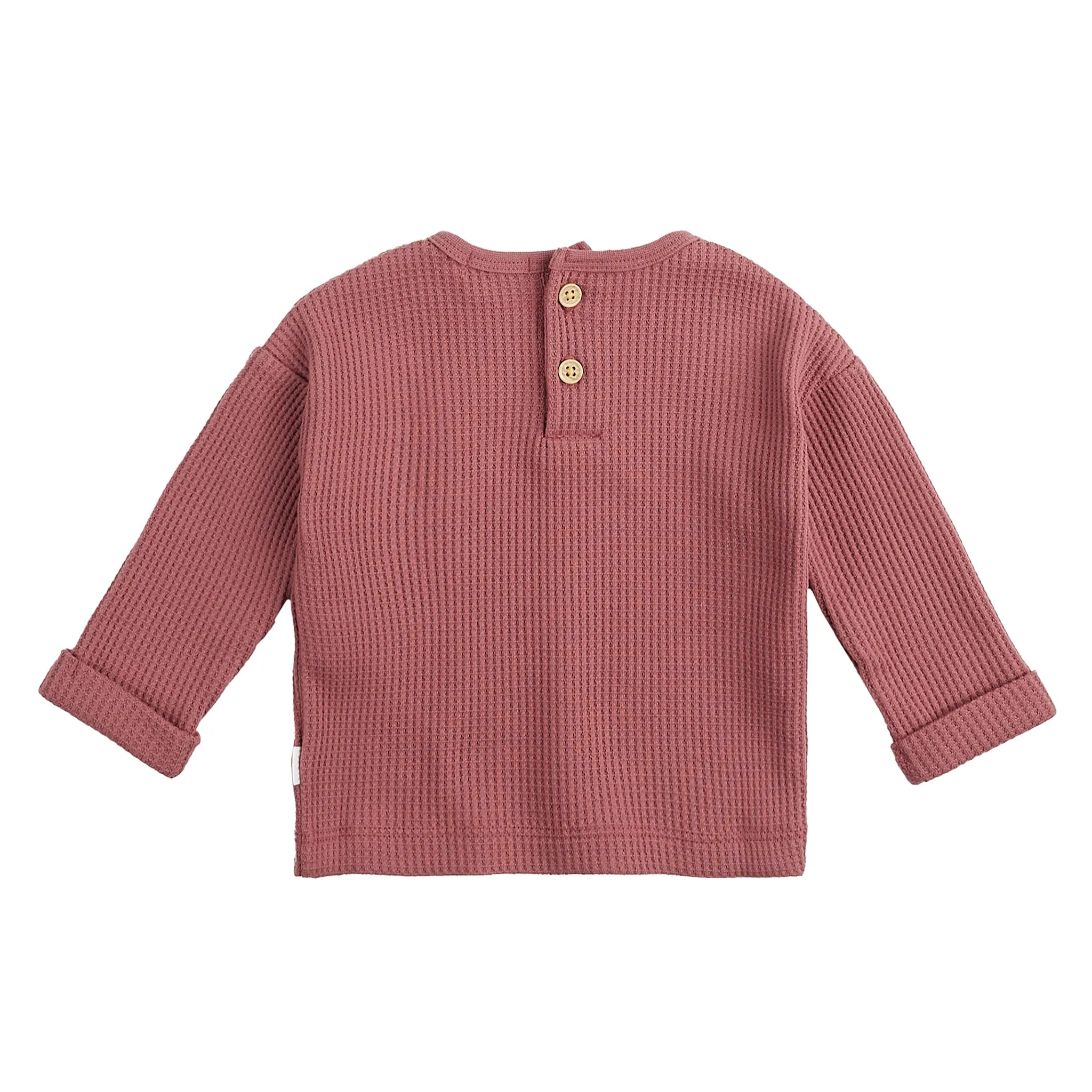 Firsts par Petit Lem Ensemble Pantalon Gaufré Cerises 12-24mois