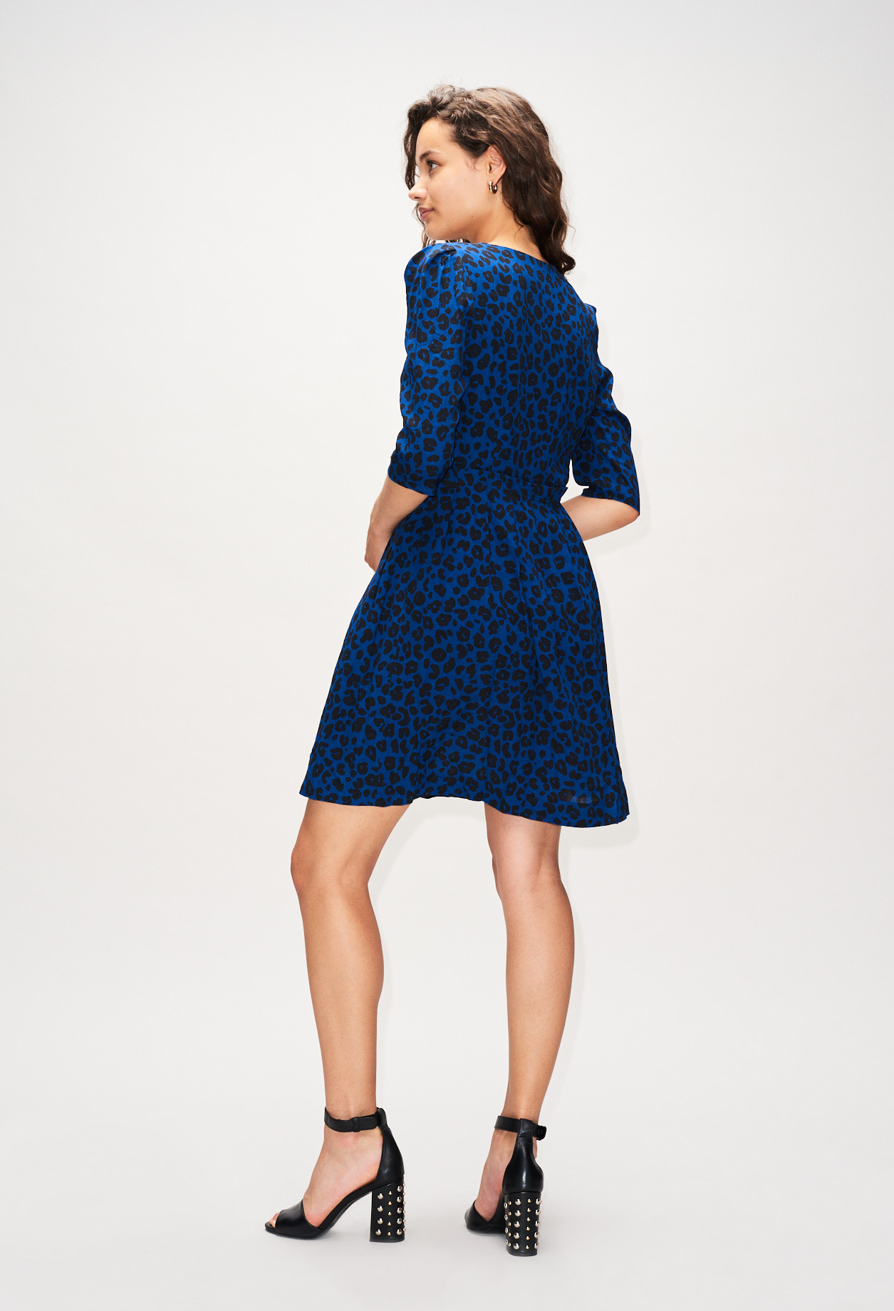 Robe imprimee leopard