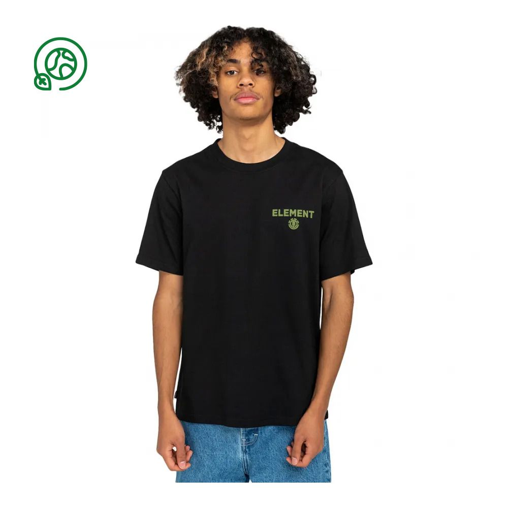 Element DISCO - Tee-shirt Homme flint black