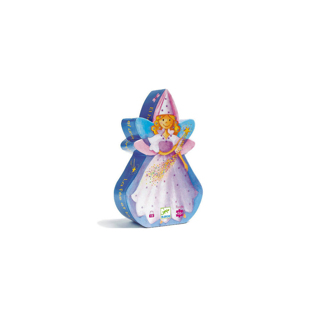 Puzzle Silhouette - 36 Pièces - La Fée et la Licorne