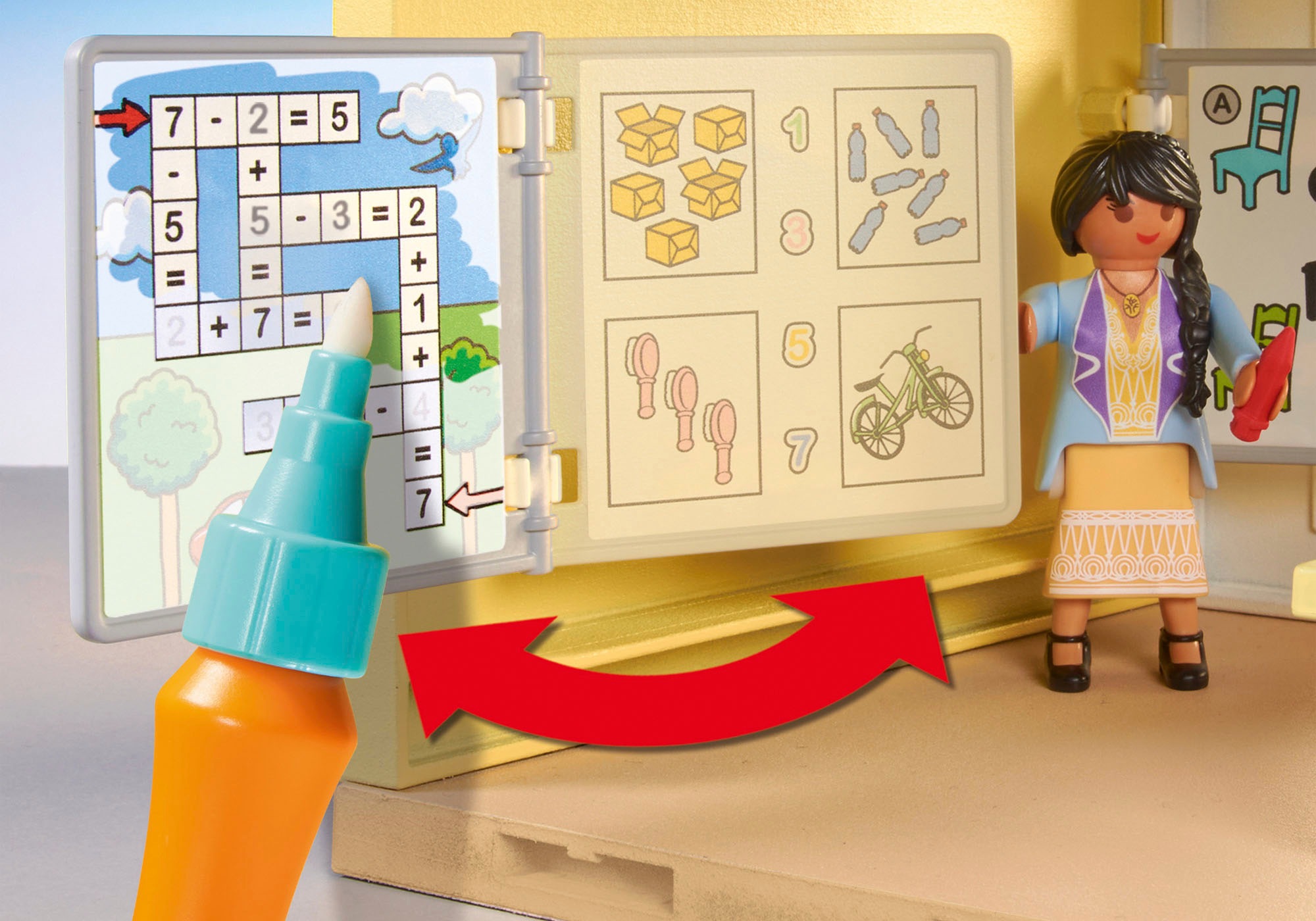 Playmobil® Konstruktions-Spielset »Grosse Schule (71327), My City Life« Made in Germany