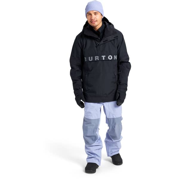 Veste snowboard BURTON M FROSTNER ANORAK TRUE BLACK