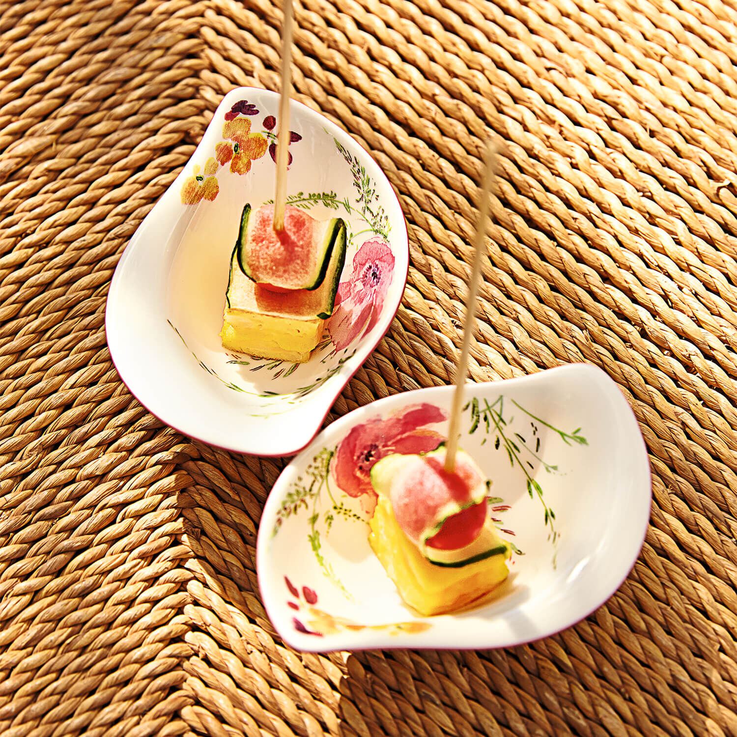 Mariefleur Dipping bowl Multi-colored, 0.6 oz, Premium Porcelain
