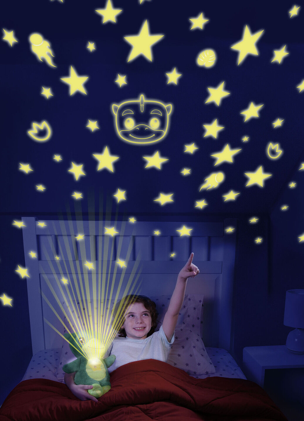 Star Belly Kuscheltier/Nachtlicht