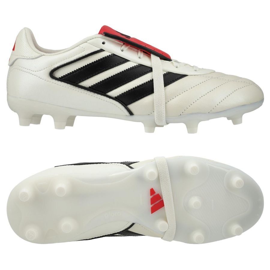 adidas Copa Gloro II FG - Blanc/Noir/Pure Ruby