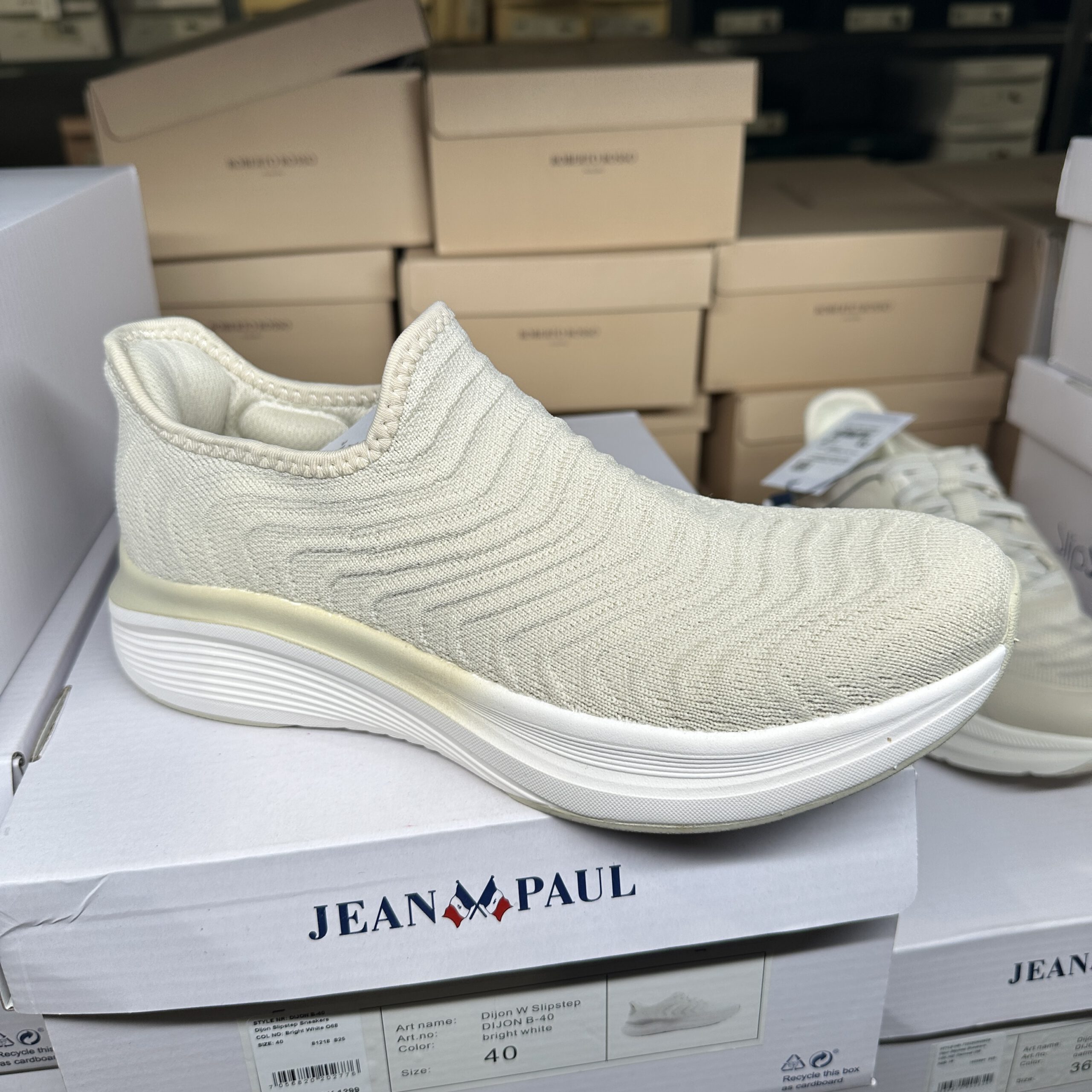 Jean Paul - Lourdes Slipstep Slipon Oatmeal