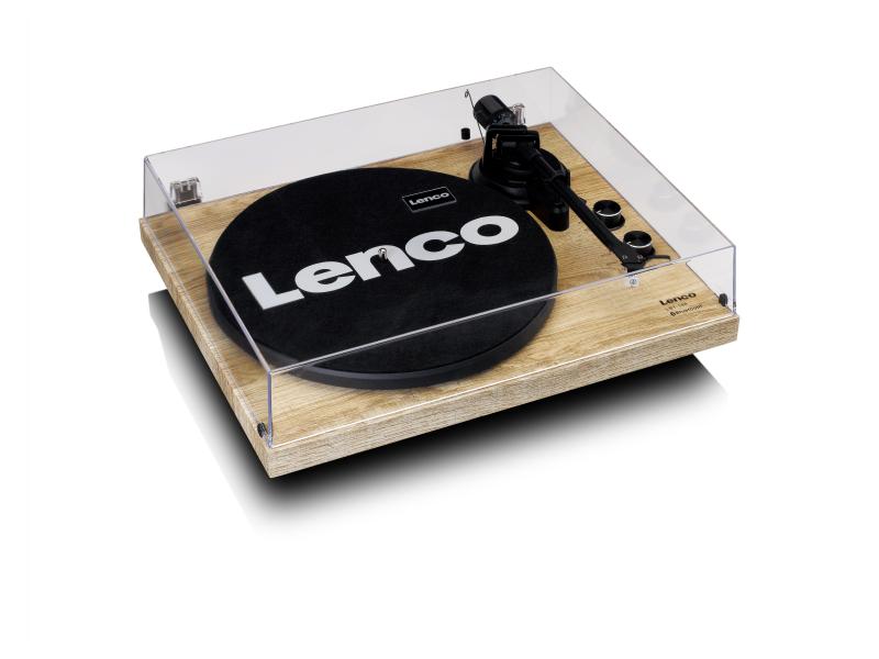 Lenco Plattenspieler LBT-188 Hellbraun Plattenspieler mit Bluetooth