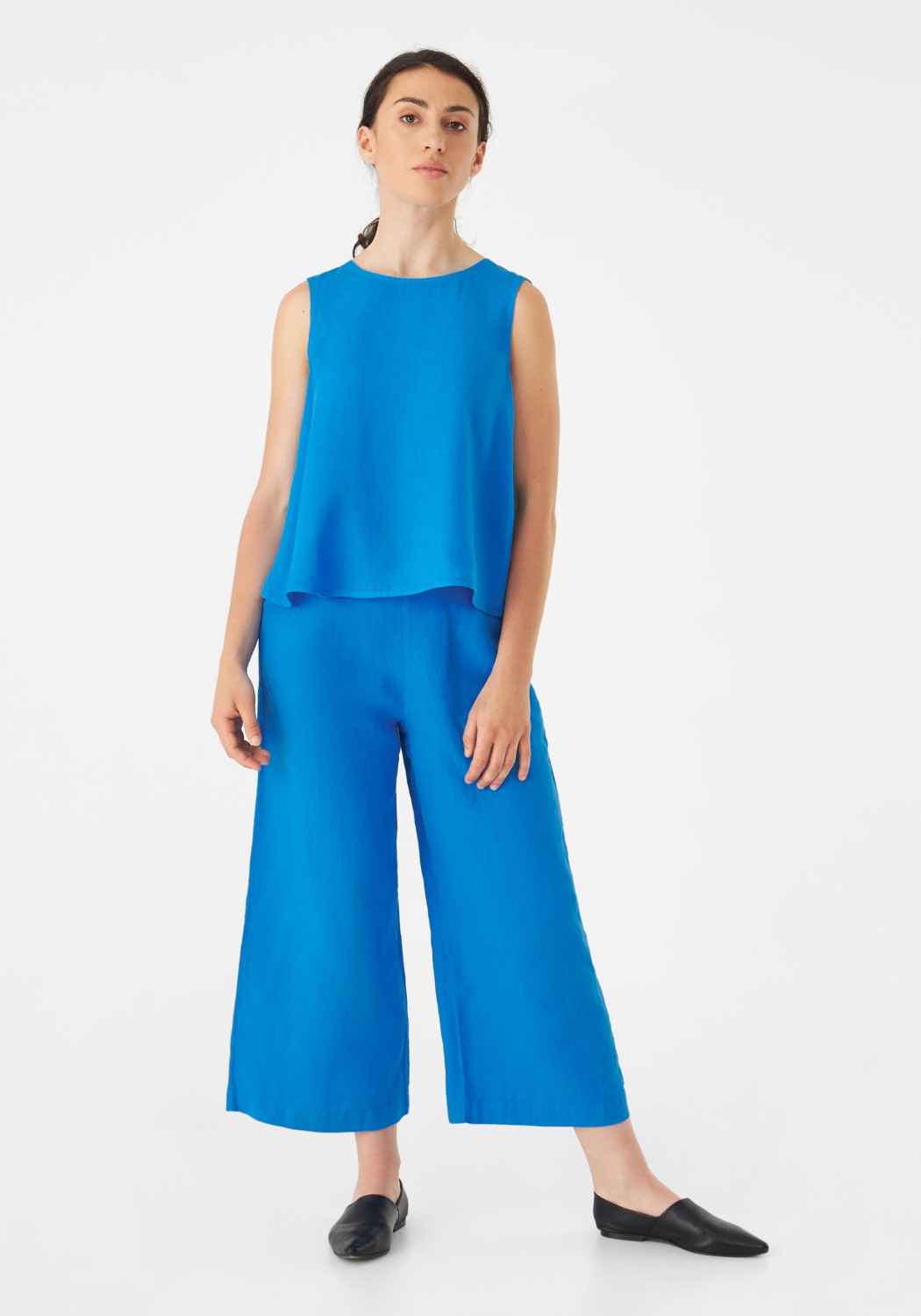 Givn Berlin Leinenhose Fay Trousers French Blue