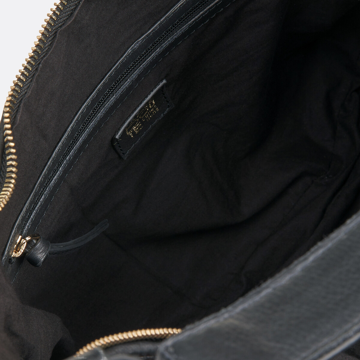 COLEÇÕES LA REDOUTE<br>Bolsa de mão em couro trançado