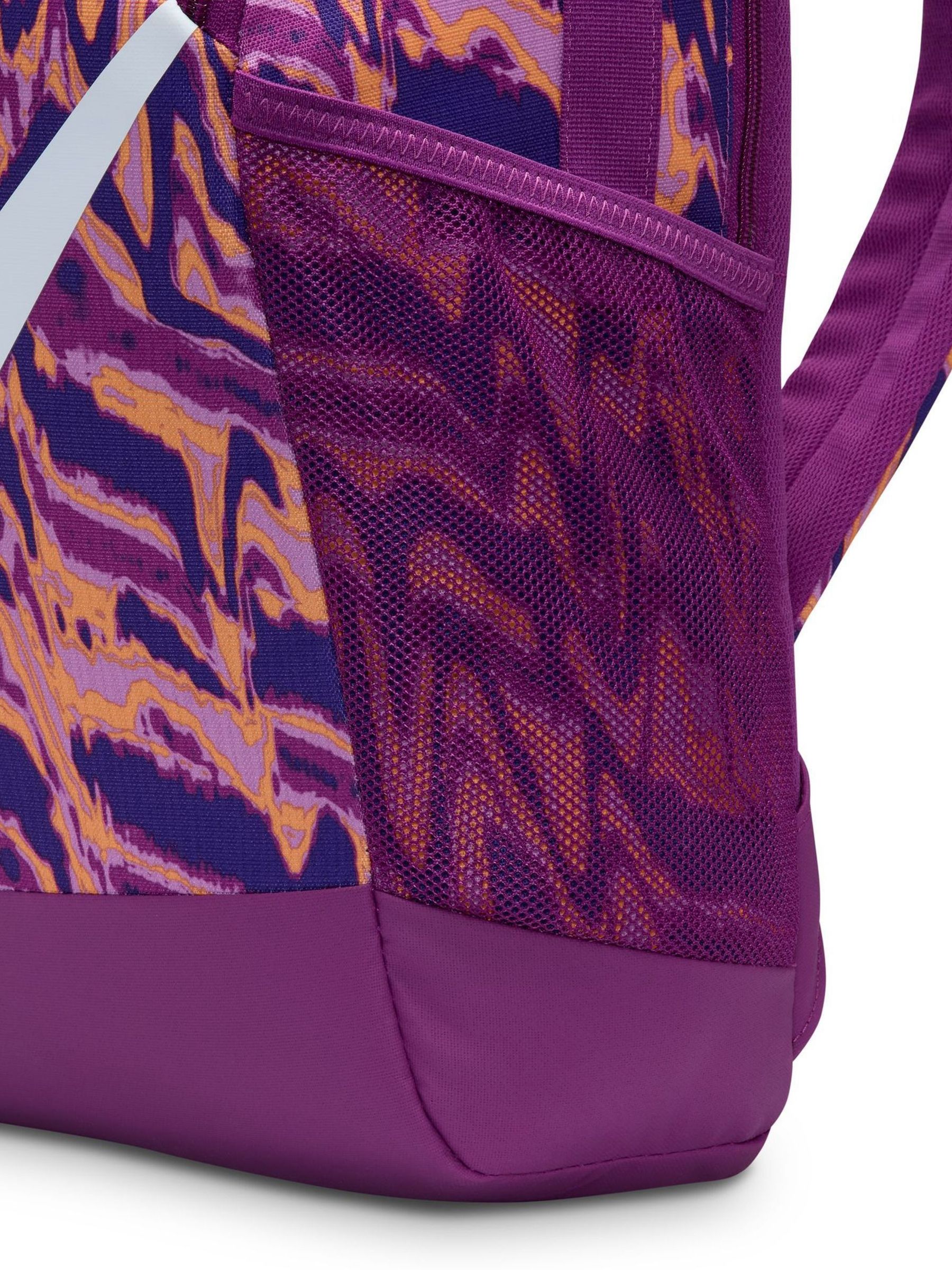 Vet Berry - Nike Brasilia rugzak met all-over print