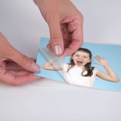 Fellowes - 25 pochettes de plastification photo (108 x 159 mm) - 80 microns - brillantes