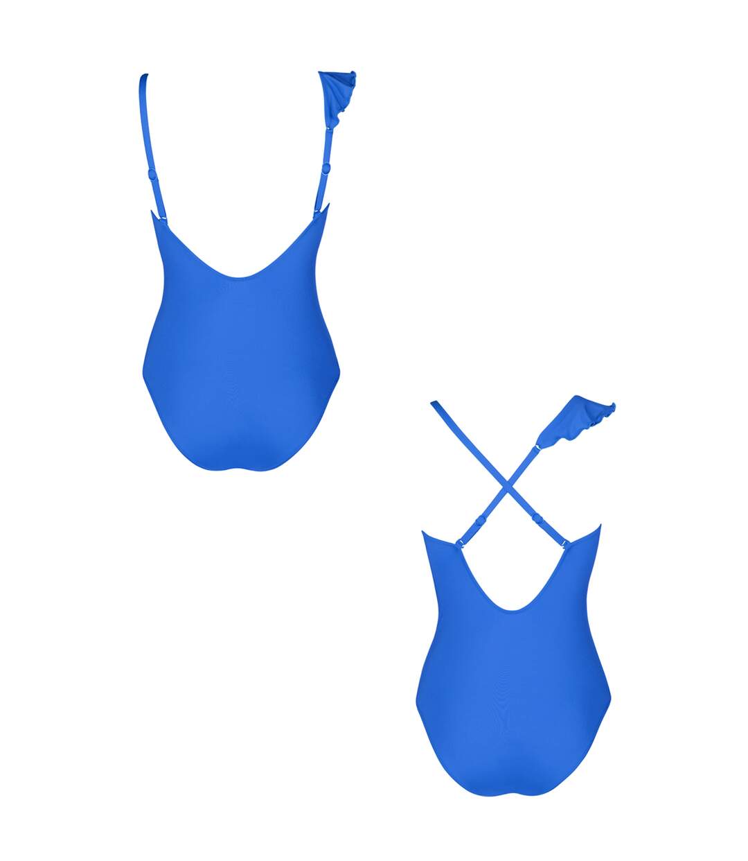 Maillot de bain une pièce échancré sans armatures multipositions Kenya Lisca