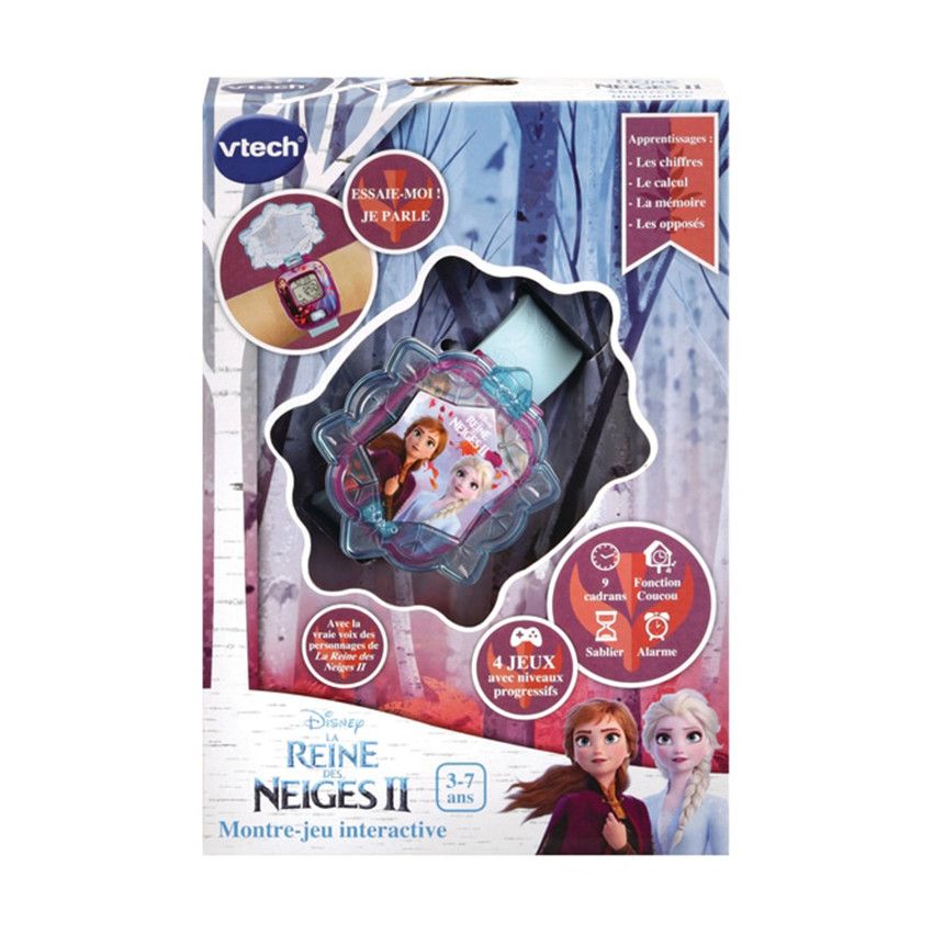 Montre-jeu interactive - La Reine des Neiges II - Ecru