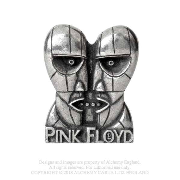 Pink Floyd Pin Badge: Division Bell Heads